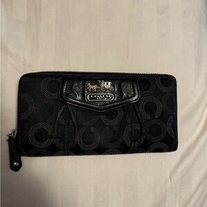 Black Coach Wallet